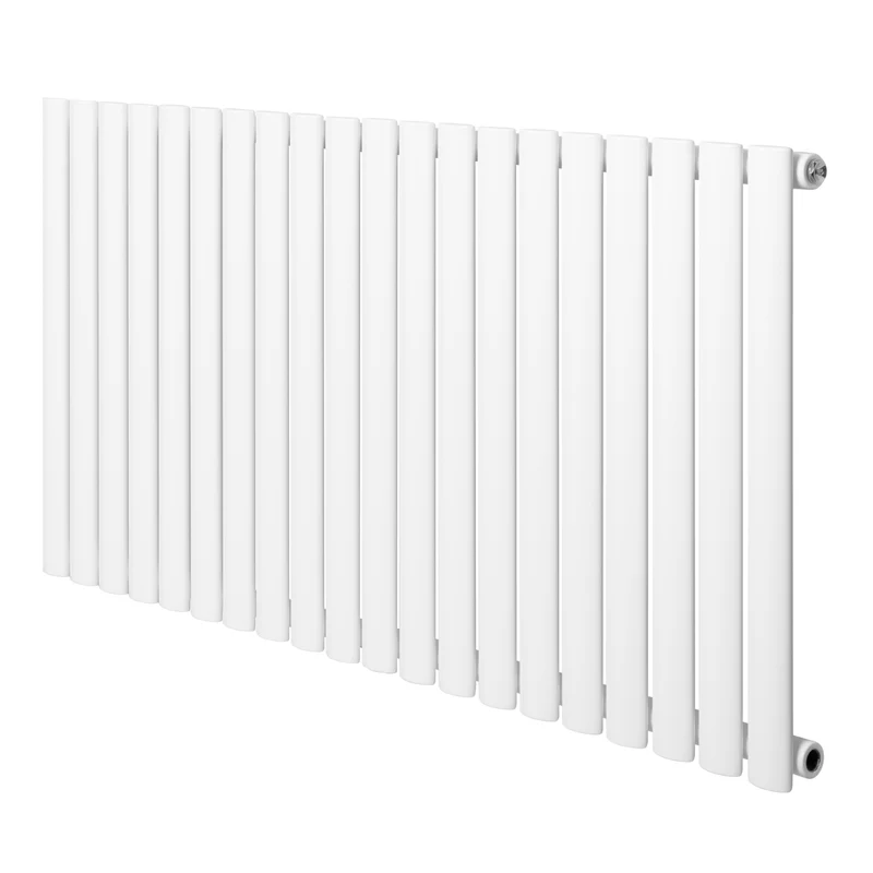 Radiador de Columna Simple Ovalado – 600 mm x 1200 mm – Blanco