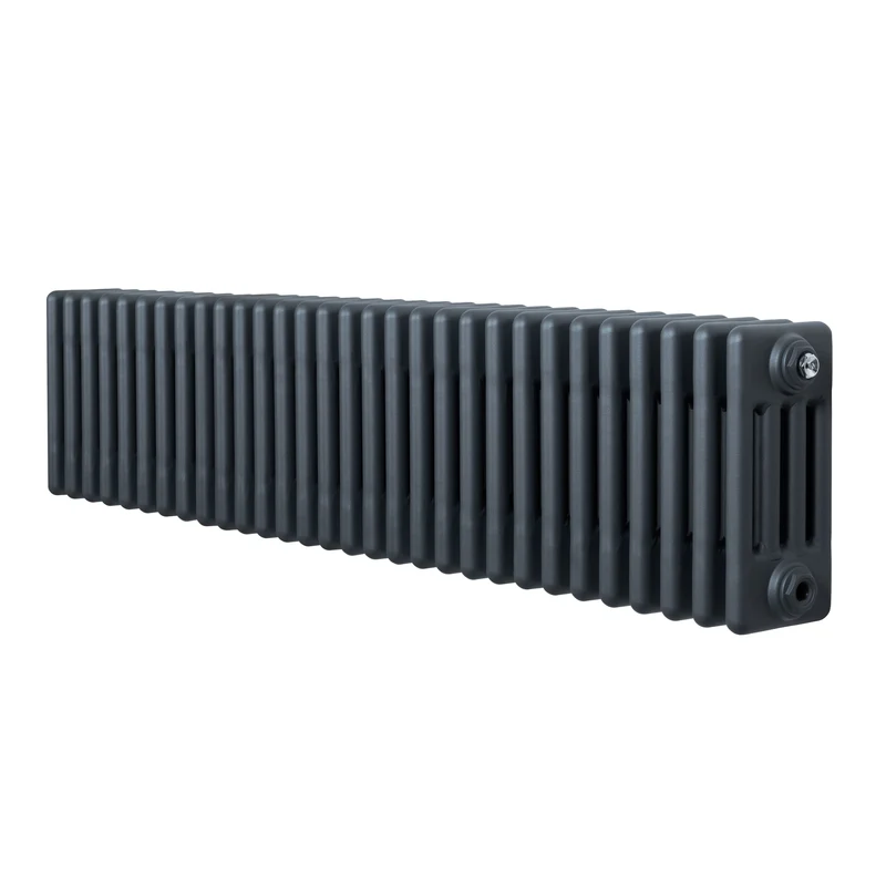 Radiador Tradicional de 4 Columnas – 300 x 1370 mm – Gris Antracita