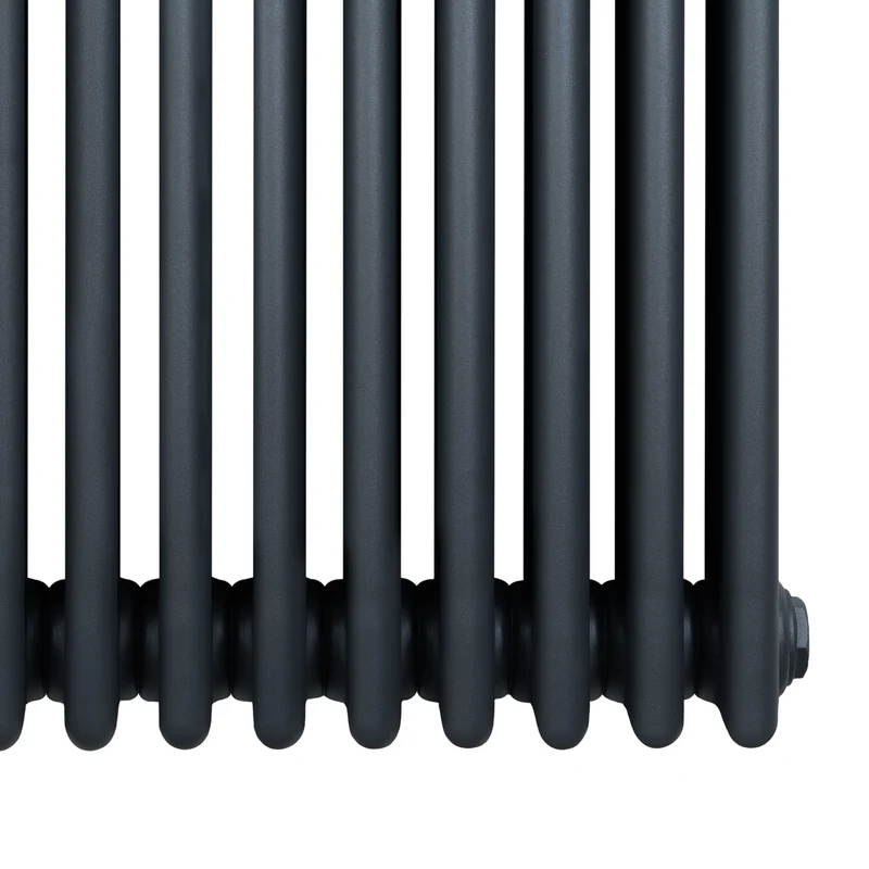 Radiador Tradicional de 4 Columnas – 300 x 1370 mm – Gris Antracita