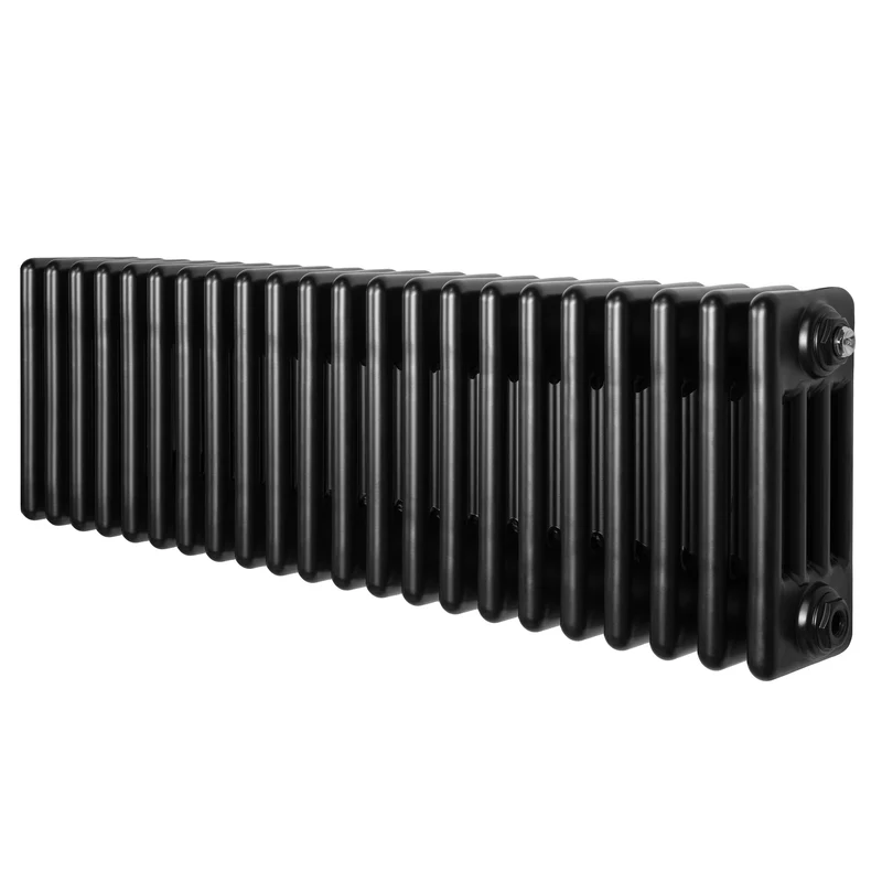 Radiador Tradicional de 4 Columnas – 300 x 1010 mm – Negro