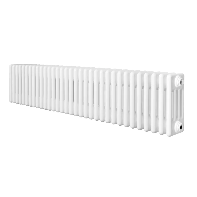 Radiador Tradicional de 4 Columnas - 300 x 1505 mm - Blanco