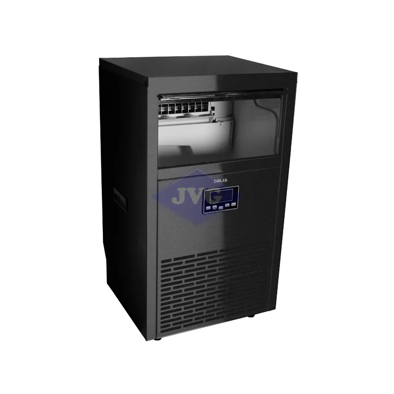 FABRICADOR DE HIELO EMPOTRABLE DRIJA 45 KG NEGRO (FH45BLACK) - FH45BLACK