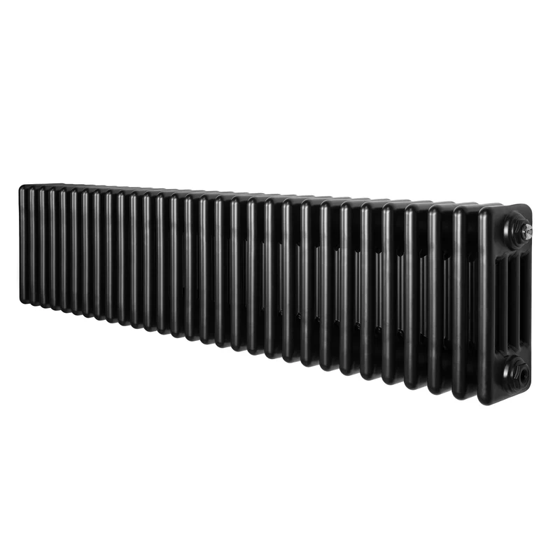 Radiador Tradicional de 4 Columnas – 300 x 1370 mm – Negro