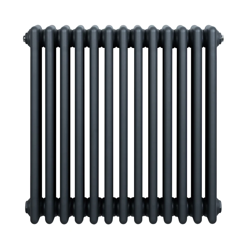 Radiador Tradicional de 4 Columnas – 600 x 605 mm – Gris Antracita
