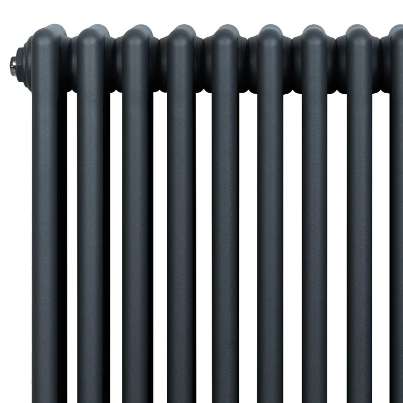 Radiador Tradicional de 4 Columnas – 600 x 605 mm – Gris Antracita