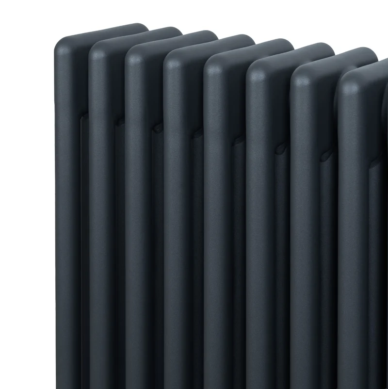 Radiador Tradicional de 4 Columnas – 600 x 605 mm – Gris Antracita