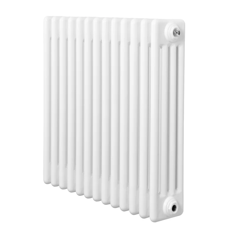 Radiador Tradicional de 4 Columnas – 600 x 605 mm – Blanco