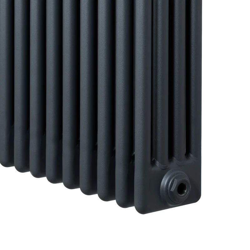 Radiador Tradicional de 4 Columnas – 1800 x 200 mm – Gris Antracita