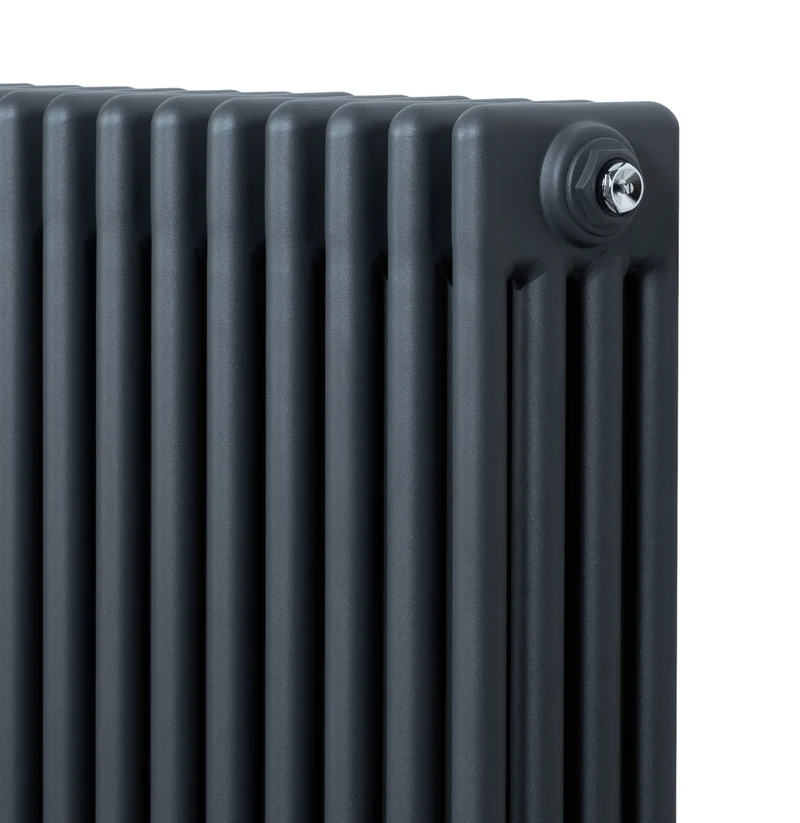 Radiador Tradicional de 4 Columnas – 1800 x 200 mm – Gris Antracita