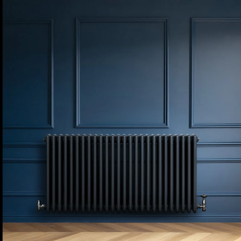 Radiador Tradicional de 4 Columnas – 600 x 1190 mm – Gris Antracita