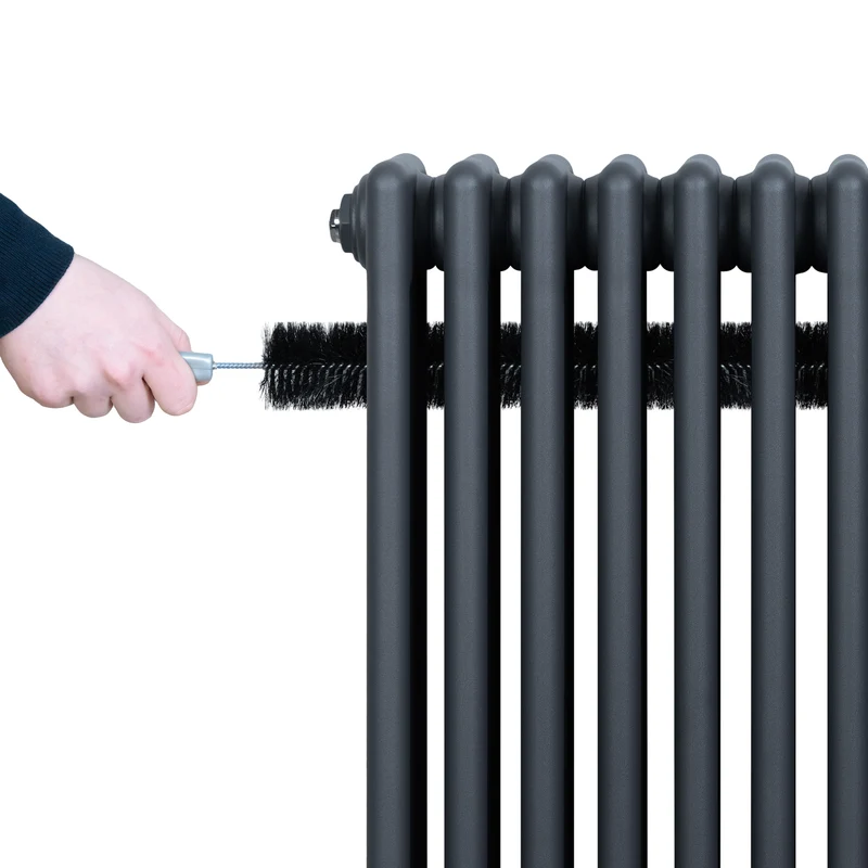 Radiador Tradicional de 4 Columnas – 1800 x 290 mm – Gris Antracita