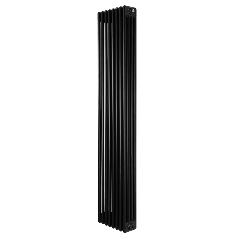 Radiador Tradicional de 4 Columnas – 1800 x 380 mm – Negro
