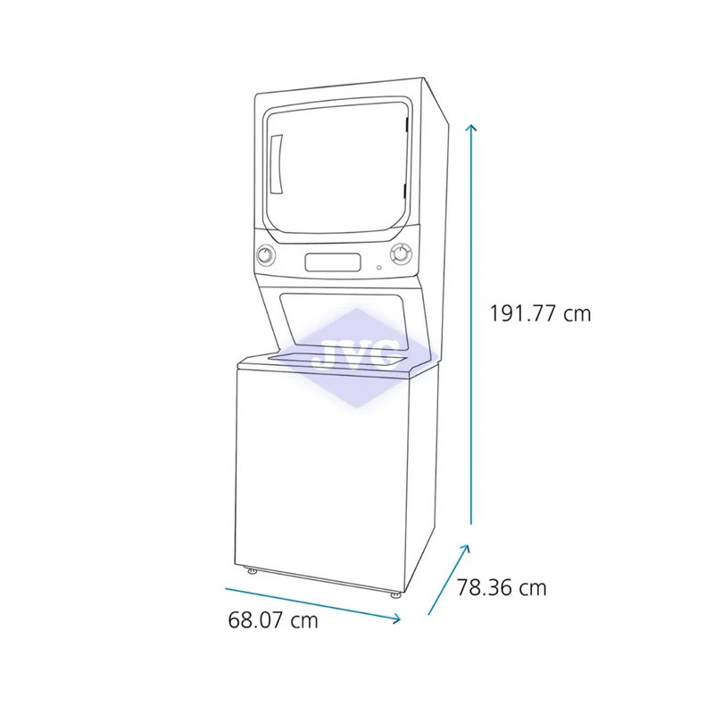 CENTRO DE LAVADO ELÉCTRICO MABE 24 KG NEGRO (MCL2440ESDG0) - MCL2440ESDG0