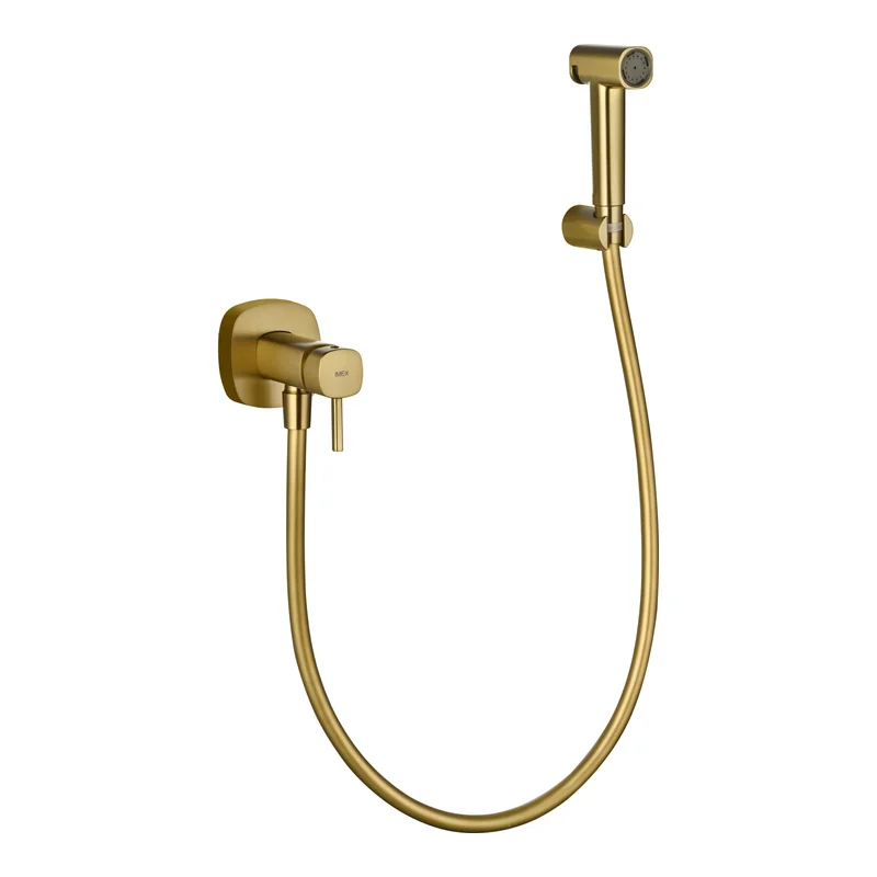 Grifo empotrado de bidé Toscana oro cepillado Imex