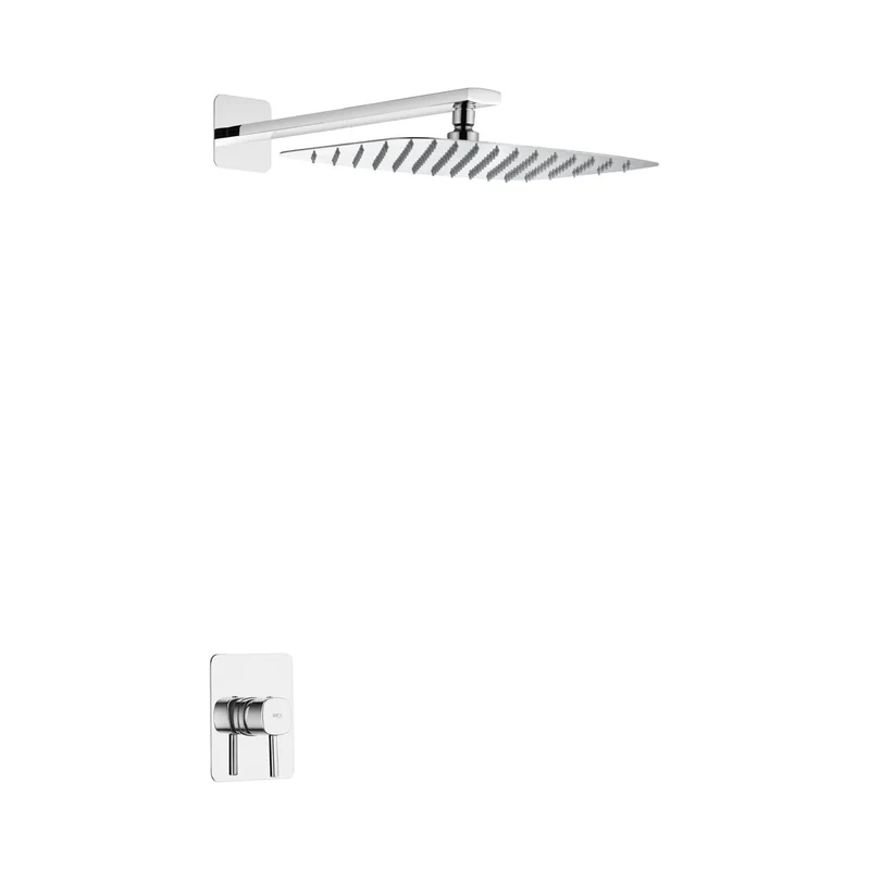 Set monomando empotrado 1 vía Toscana con rociador cromo Imex