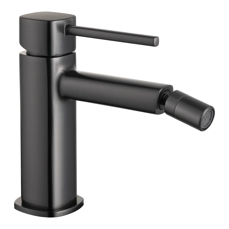 Monomando bidé Toscana black gun metal Imex