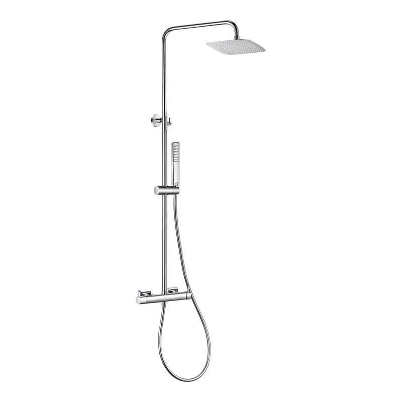 Conjunto ducha monomando Toscana cromo Imex