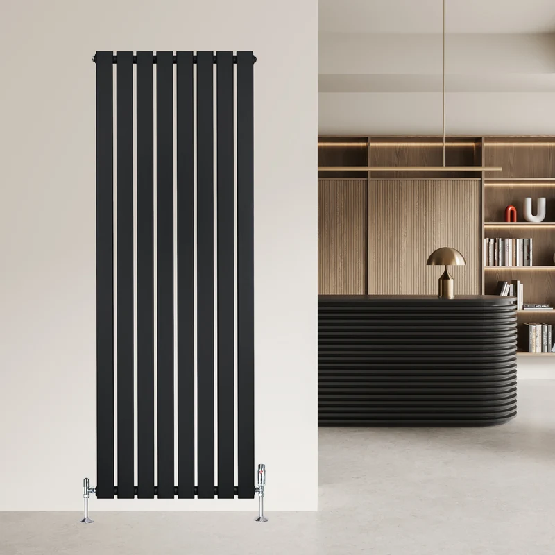 Radiador De Columna Única – 1600 mm x 560 mm – Negro