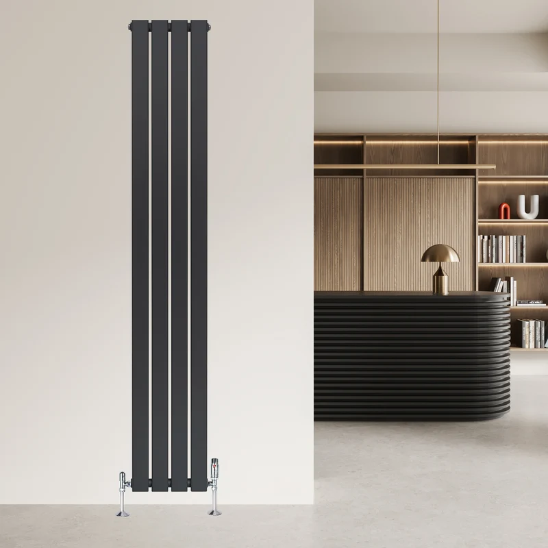 Radiador De Columna Única – 1800 mm x 280 mm – Gris Antracita