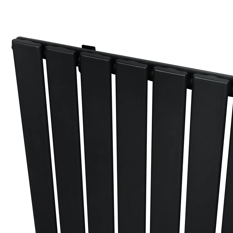 Radiador De Columna Única – 1800 mm x 420 mm – Negro