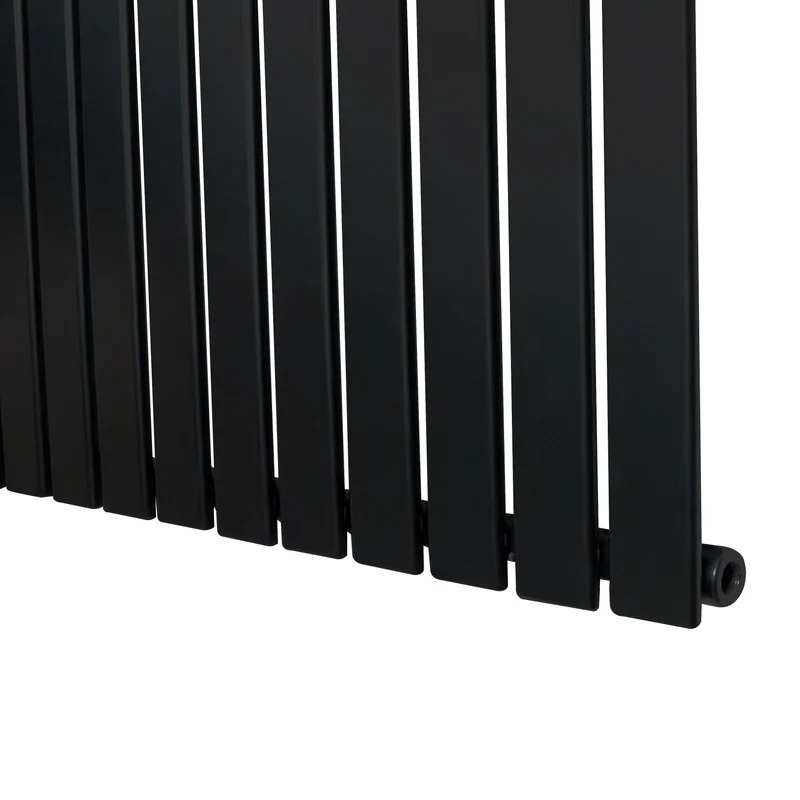 Radiador De Columna Única – 1600 mm x 280 mm – Negro