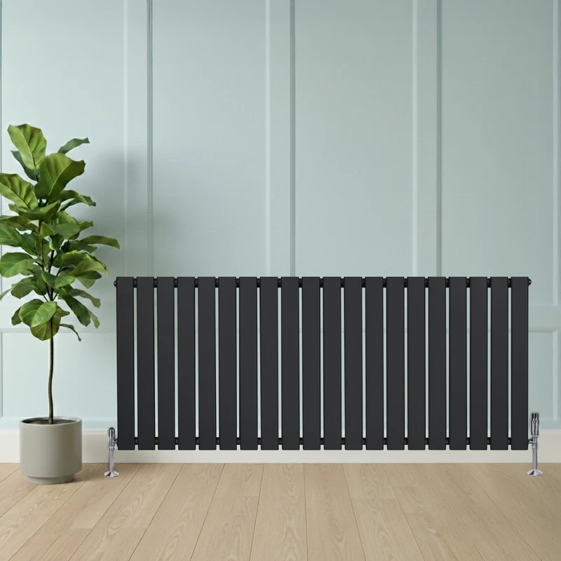 Radiador De Columna Única – 600 mm x 1400 mm – Gris Antracita