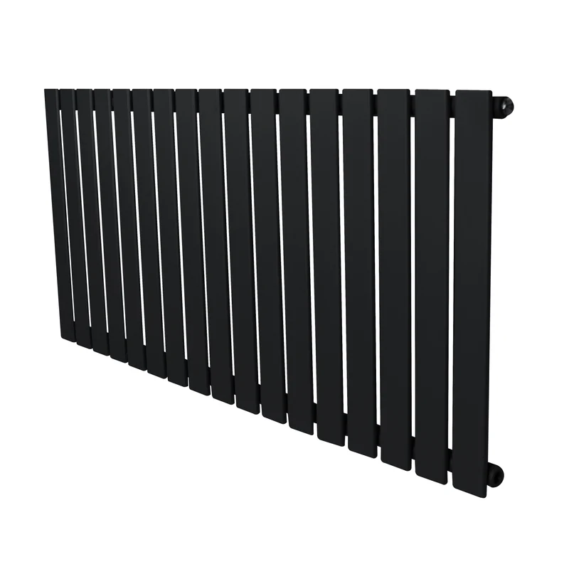 Radiador De Columna Única – 600 mm x 1190 mm – Negro