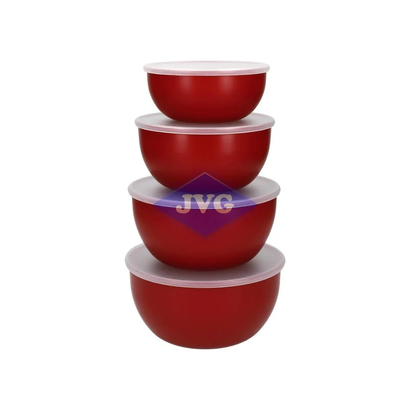 SET DE 4 BOWLS KITCHENAID ROJO - KQG176OSERE