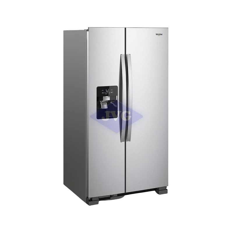 NEVERA SIDE BY SIDE WHIRLPOOL CON DISPENSADOR 21' ACERO - 7WRS21SDHM
