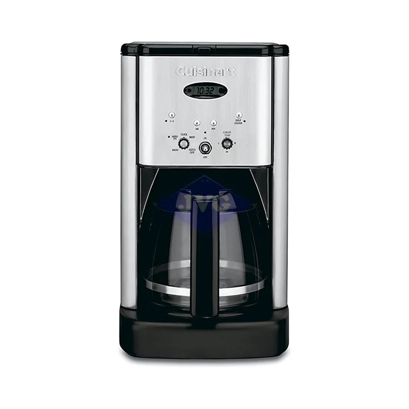 CAFETERA PROGRAMABLE CUISINART BREW CENTRAL 12 TAZAS PLATEADO - DCC1200P1