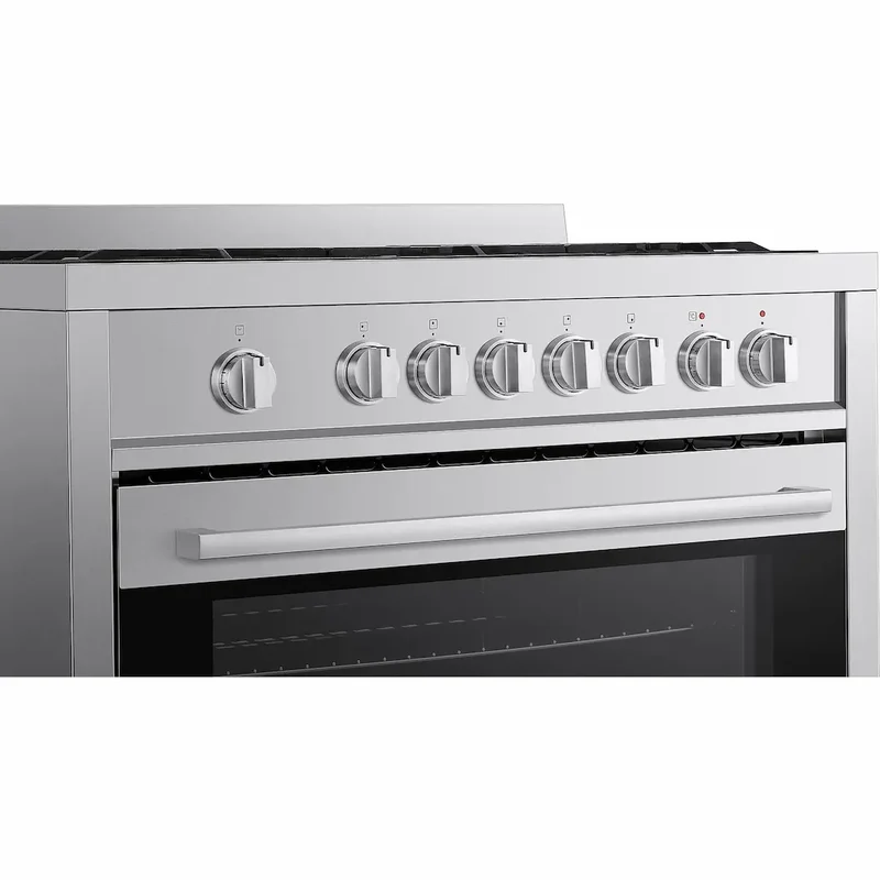 Vitrokitchen ST9060IB Cocina Gas 5 Fuegos Inox con Horno Eléctrico 103L
