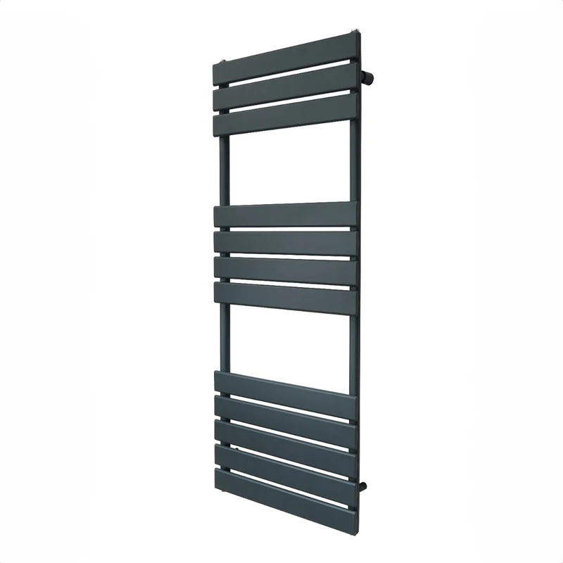 Radiadores Toalleros de panel plano – 1200mm x 450mm – Gris Antracita