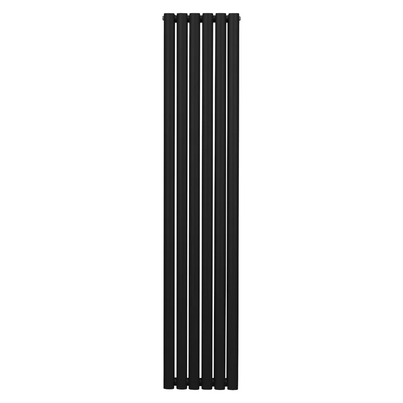 Radiador De Columna Ovalada - 1800mm x 360mm - Negro