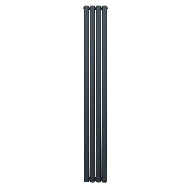 Radiador De Columna Ovalada - 1800mm x 240mm - Gris Antracita
