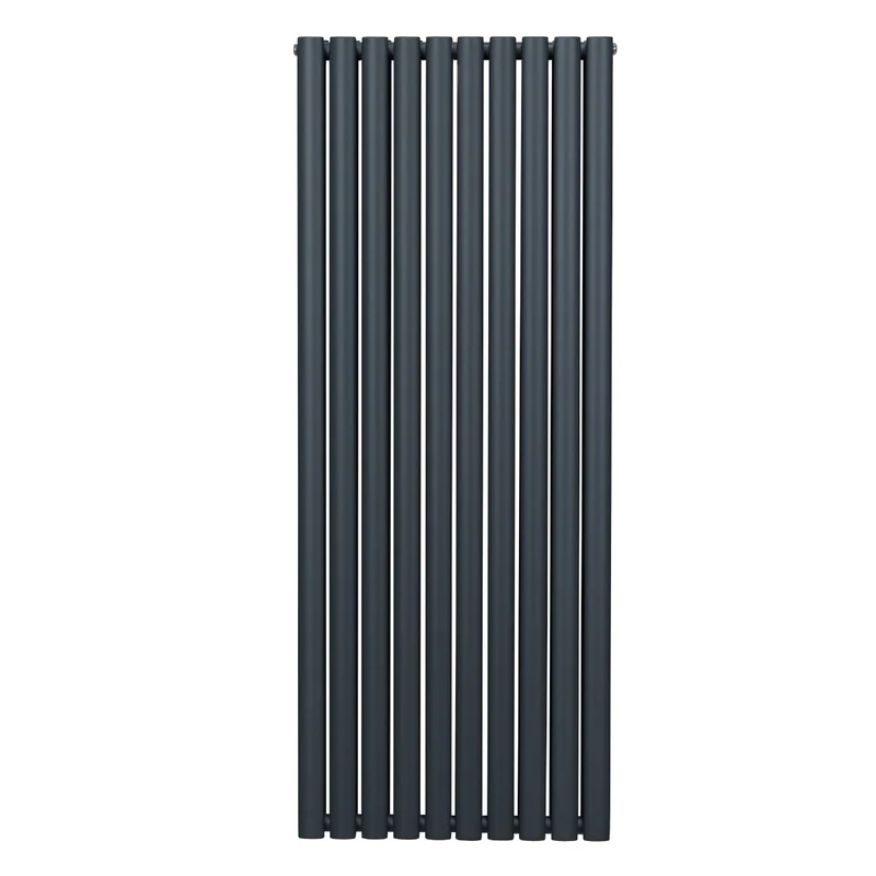 Radiador De Columna Ovalada - 1600mm x 600mm - Gris Antracita