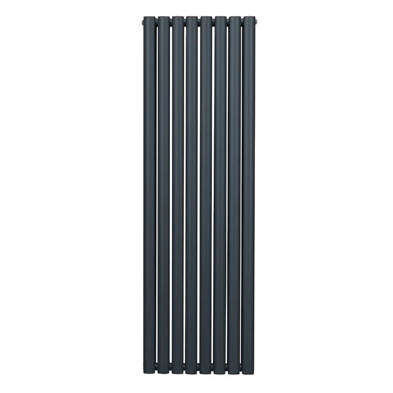 Radiador De Columna Ovalada - 1600mm x 480mm - Gris Antracita
