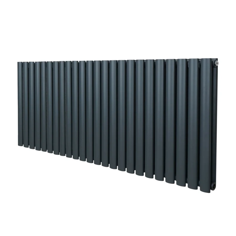 Radiador De Columna Ovalada - 600mm x 1440mm - Gris Antracita