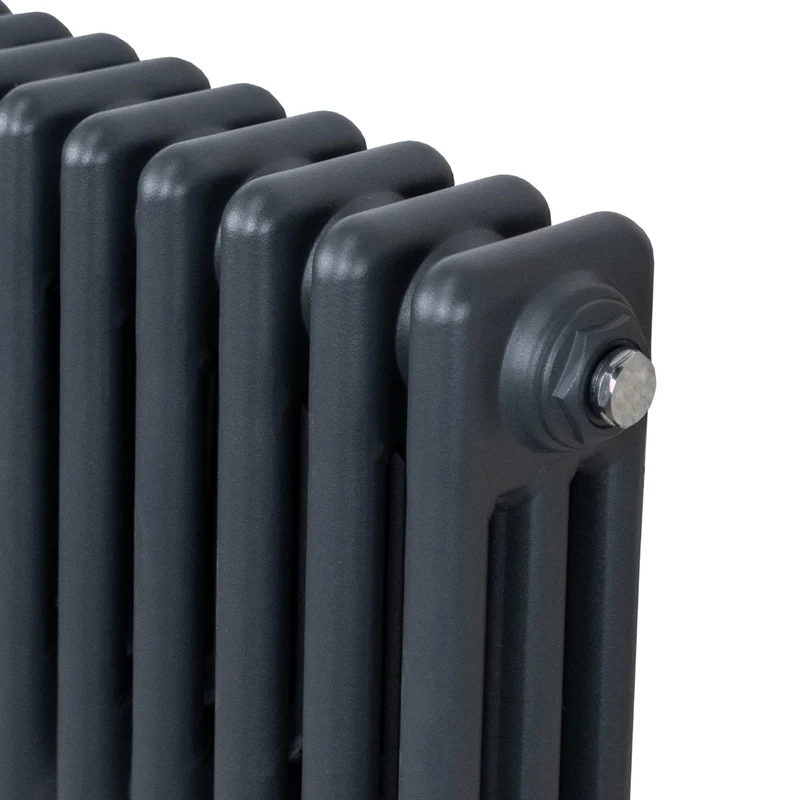 Radiador Tradicional Vertical de 3 columnas – 1800 x 292mm - Gris Antracita