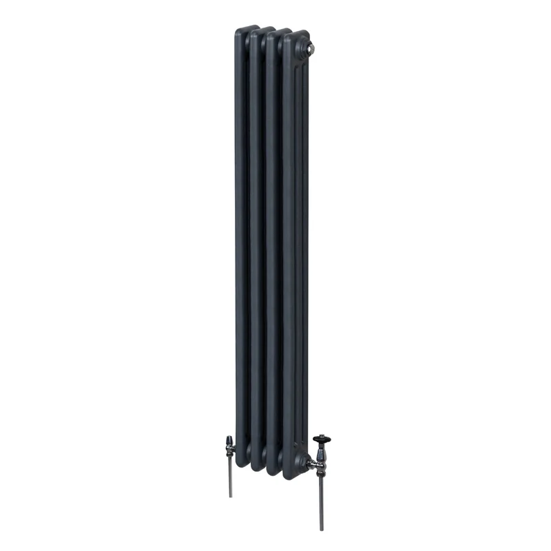 Radiador Tradicional Vertical de 3 columnas – 1800 x 202mm - Gris Antracita