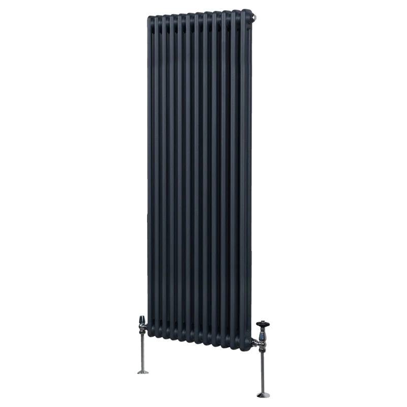 Radiador Tradicional Vertical de 2 columnas - 1800x562mm - Gris Antracita