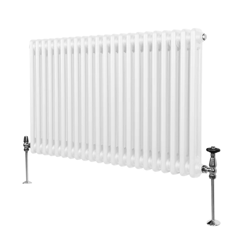 Radiador Tradicional Horizontal de 2 columnas - 600 x 1012 mm - Blanco