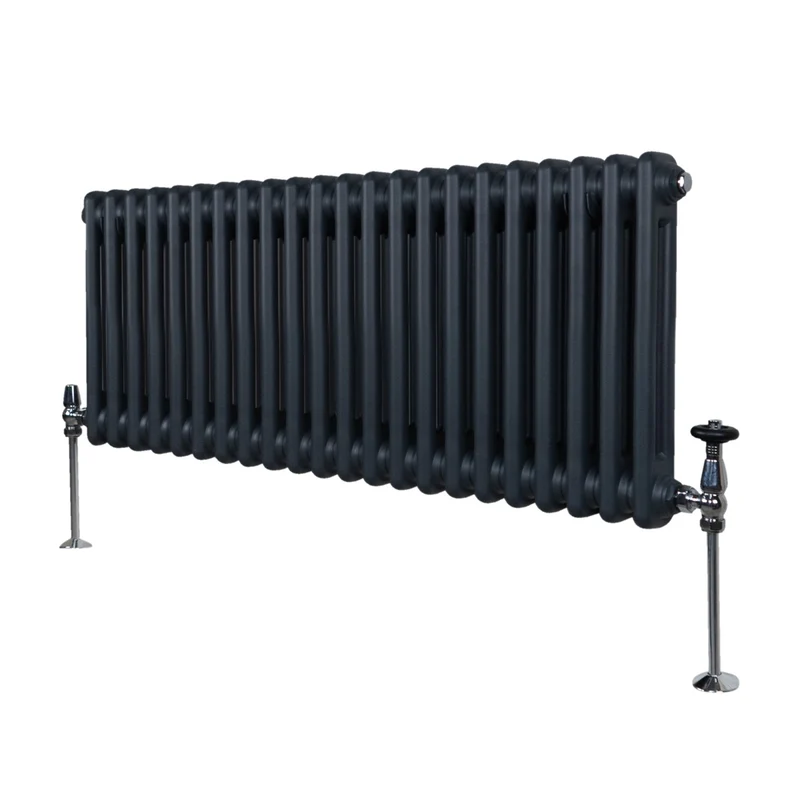 Radiador Tradicional Horizontal de 2 columnas - 300 x 1012mm - Gris Antracita