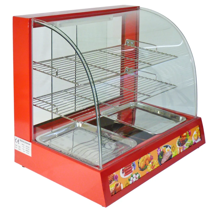 Vitrina Calienta Comida Eléctrica de 60cm KuKoo