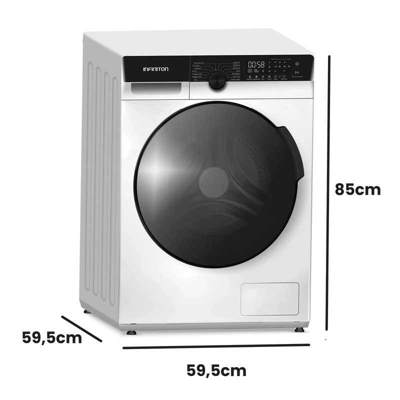 Lavadora Infiniton G124AWL 12Kg 1400rpm Inverter Blanca A