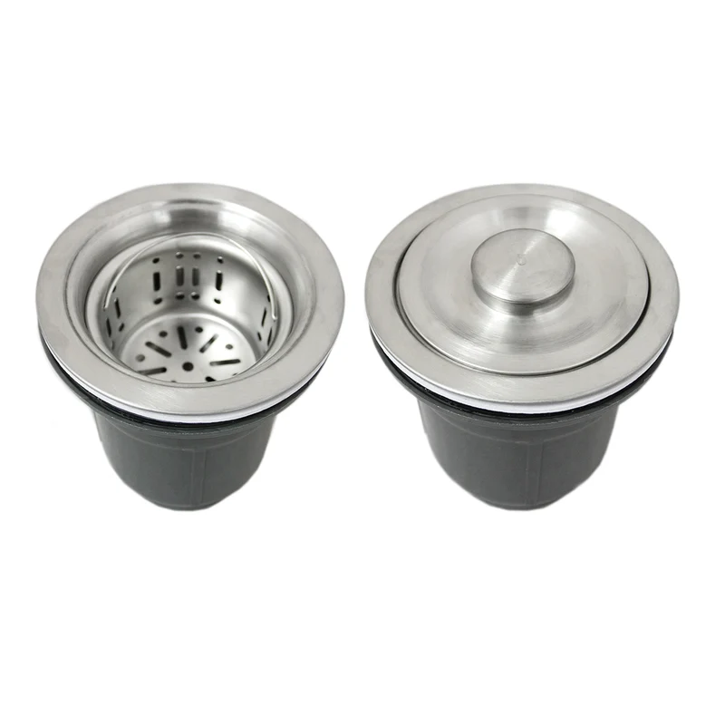 Fregadero de Cocina Acero Inoxidable Cuadrado Hecho a Mano Comercial Tazón Individual