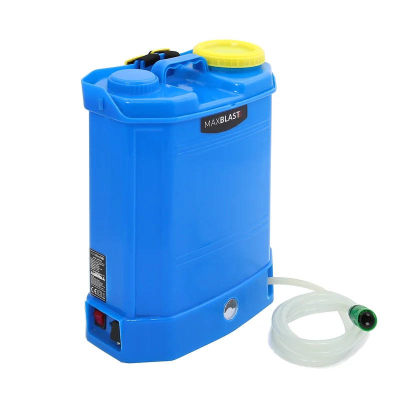 MAXBLAST Mochila Para Agua de 16 de Litros y Pértiga Telescópica de 9,1 Metros