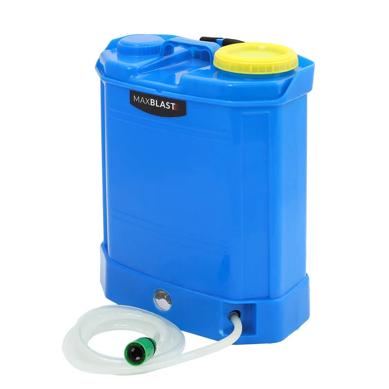 MAXBLAST Mochila Para Agua de 16 de Litros y Pértiga Telescópica de 9,1 Metros
