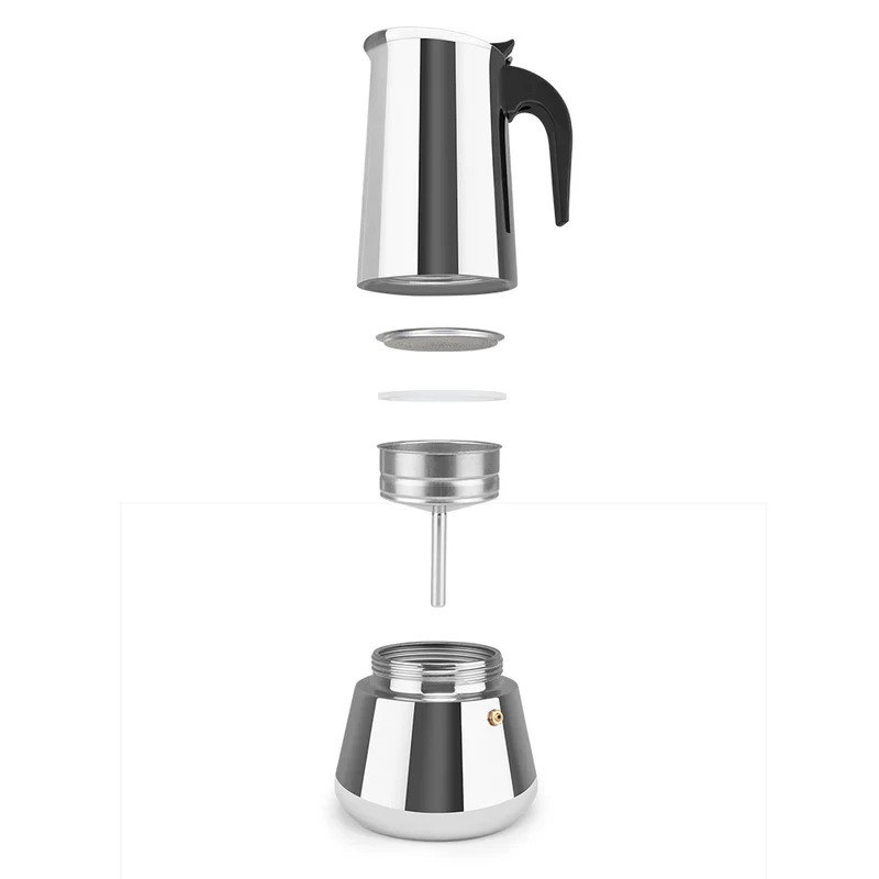 Orbegozo KFI 1260 A Cafetera Italiana Acero Inox 12 Tazas Inducción