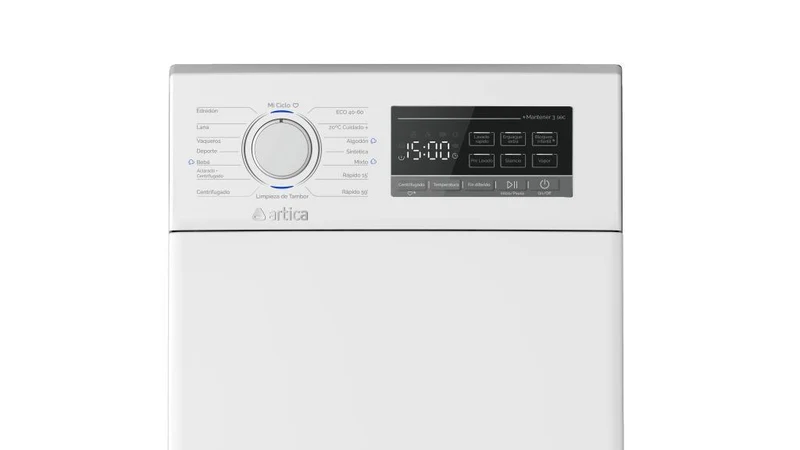 Lavadora ARTICA AL71200CTB 7kg 1200rpm Carga Superior Blanca