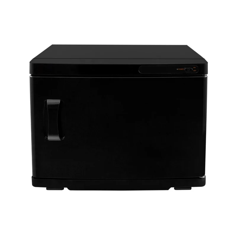 Calentador Negro de Toallas Toallero Secatoallas Eléctrico